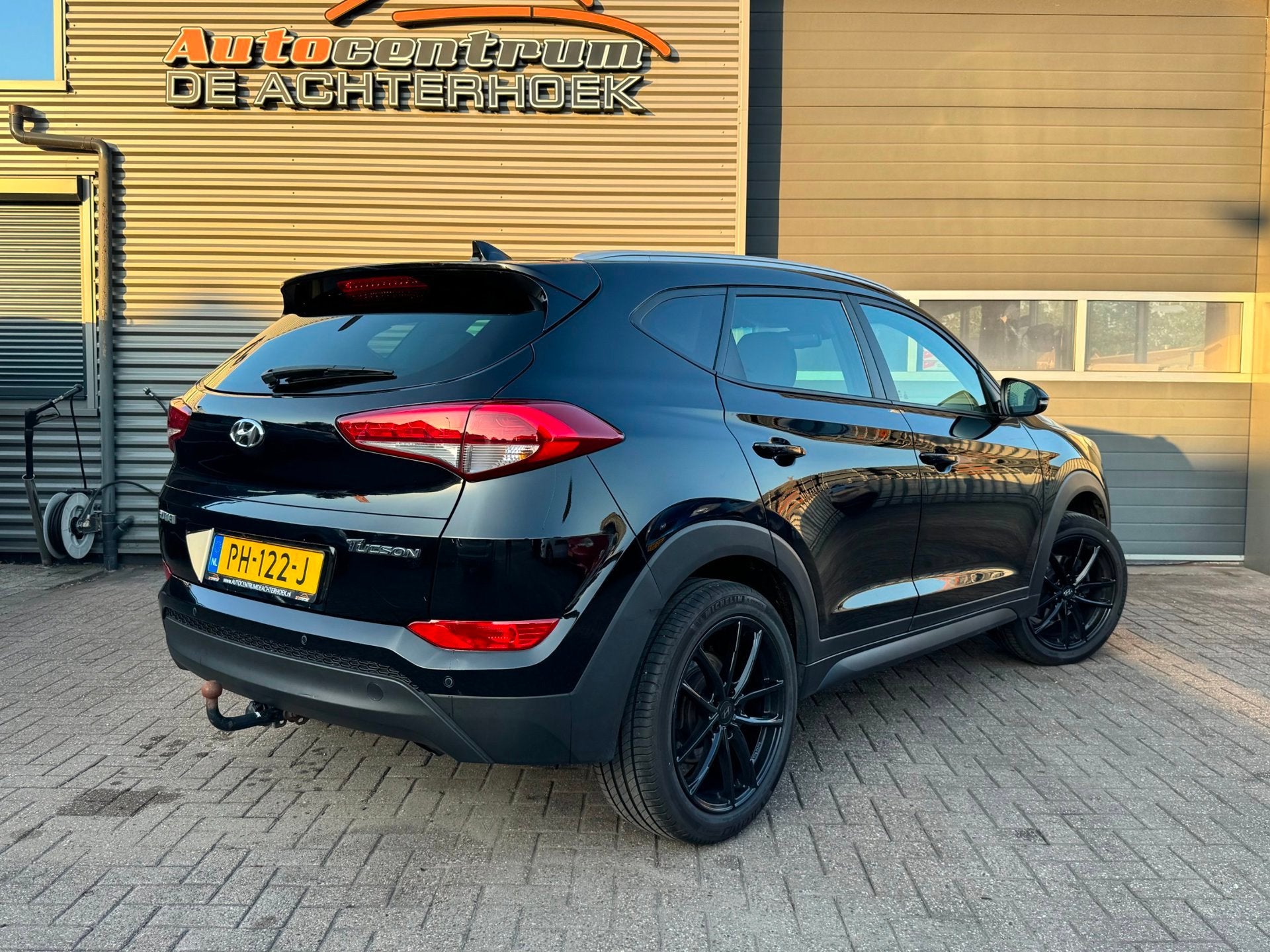 Hyundai Tucson 1.6 GDi Comfort Black Edition | Trekhaak | De, Auto's, Voorwielaandrijving, Stof, Gebruikt, 4 cilinders
