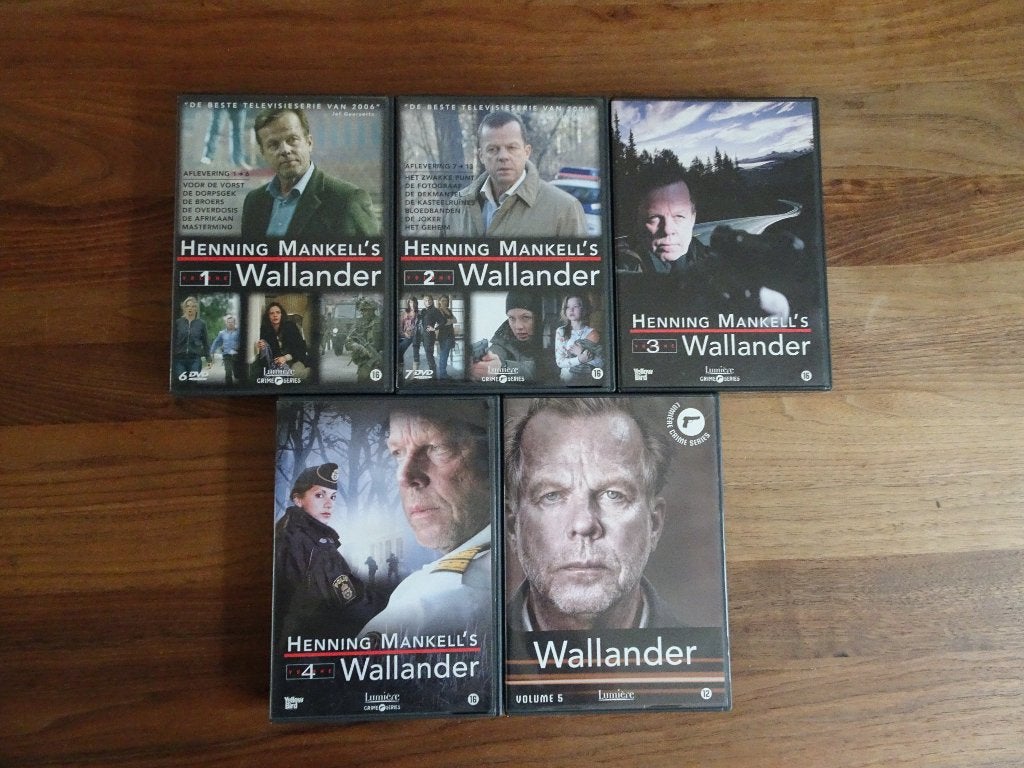 Wallander Seizoen 1-5 Dvd, Vanaf 12 jaar, Ophalen of Verzenden, Gebruikt, Detective en Krimi