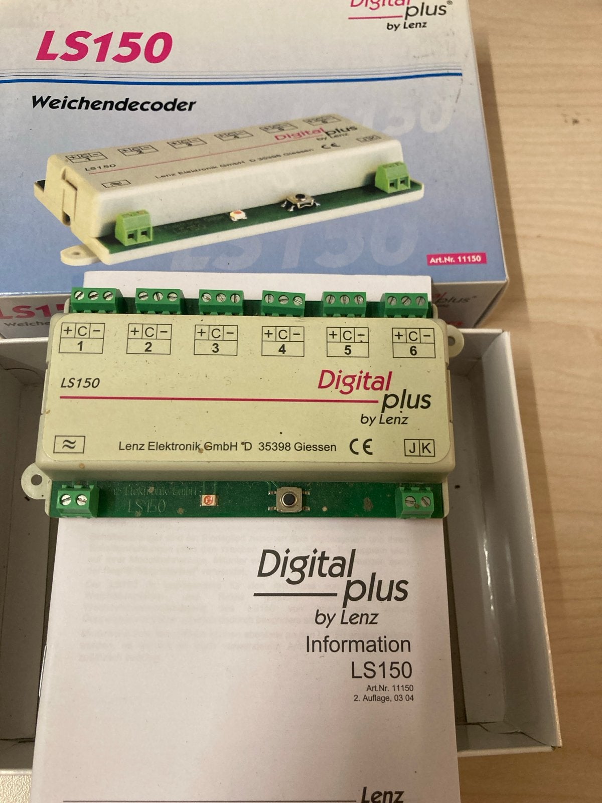 Lenz LS150 Weichendecoder - Digitaal plus by Lenz, Overige merken, Transformator of Voeding, Gelijkstroom of Wisselstroom, Ophalen of Verzenden