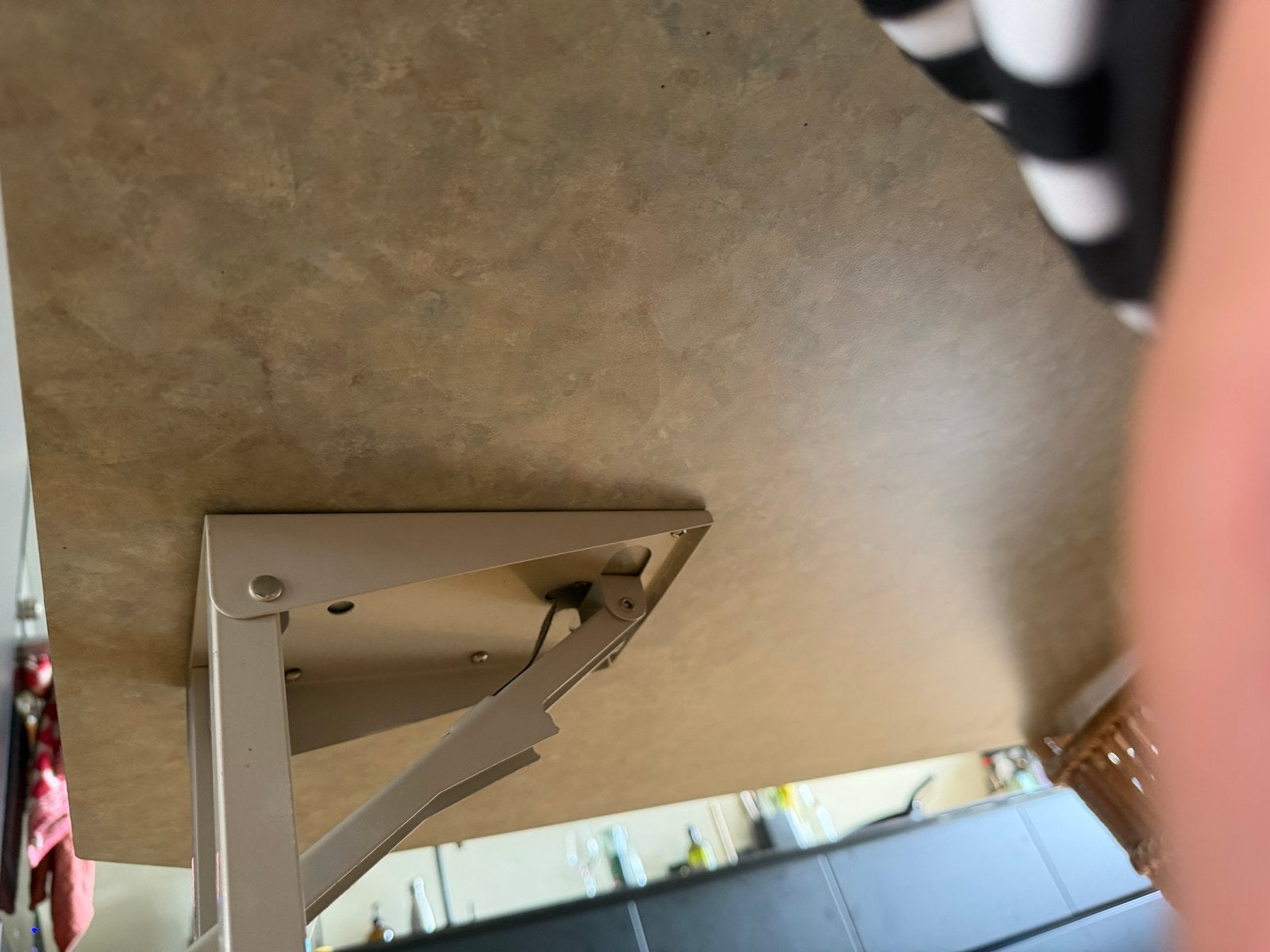 Caravan tafel, Ophalen, Gebruikt, 100 tot 150 cm, Tot twee personen