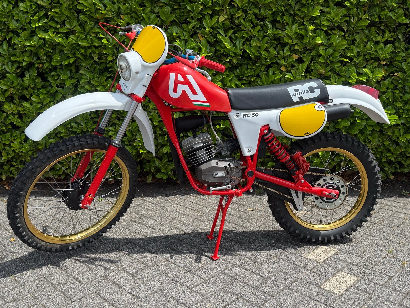 Aprilia RC50 Oldtimer Crossmotor - Geheel Gerestaureerd, Ophalen, 50 cc