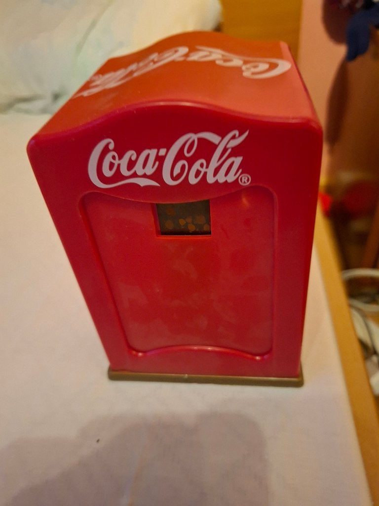 Coca-Cola servettenhouder, Verzamelen, Ophalen of Verzenden, Gebruiksvoorwerp