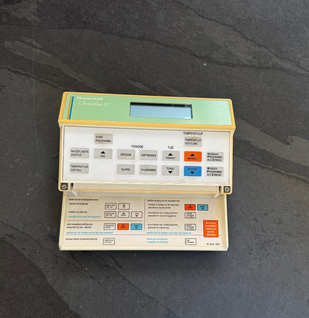 Honeywell Chronotherm 3, Doe-het-zelf en Verbouw, Thermostaten, Ophalen, Gebruikt