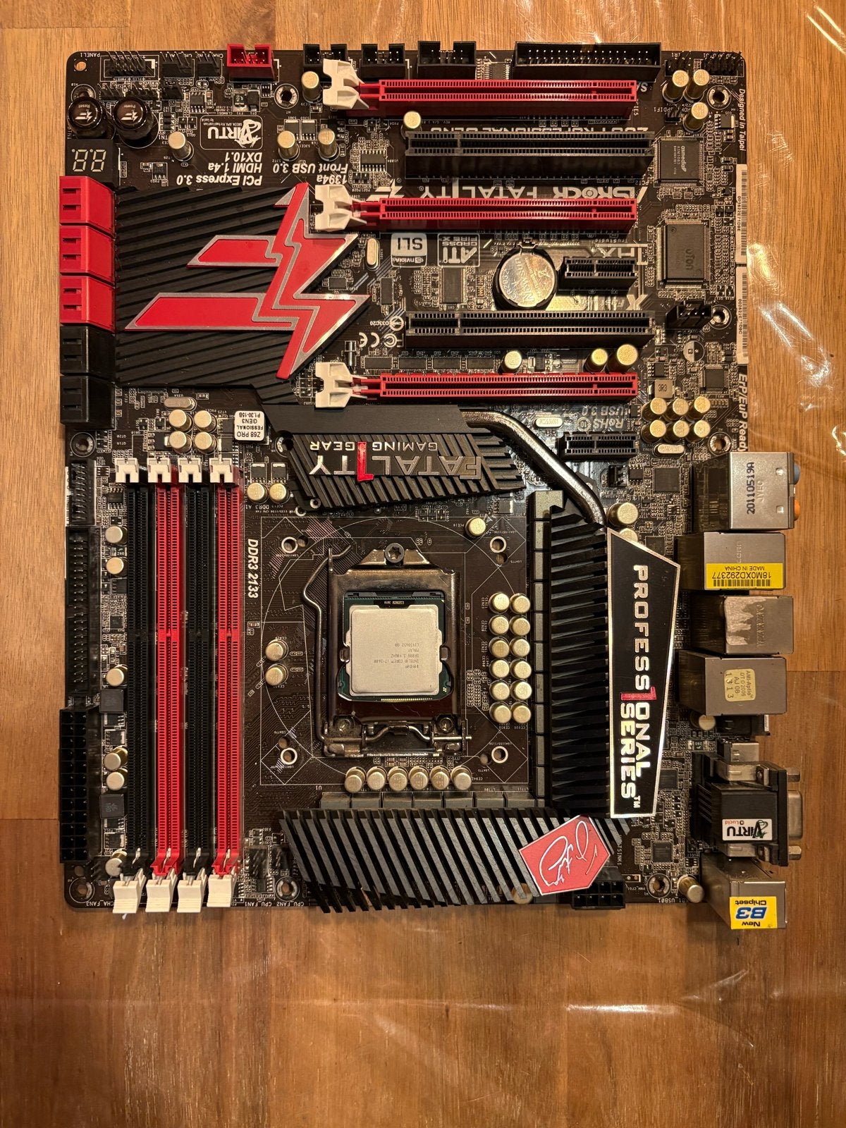 MSI Big Bang Marshal B3 moederbord met i7 2600 processor, Computers en Software, Moederborden, Gebruikt, Ophalen of Verzenden