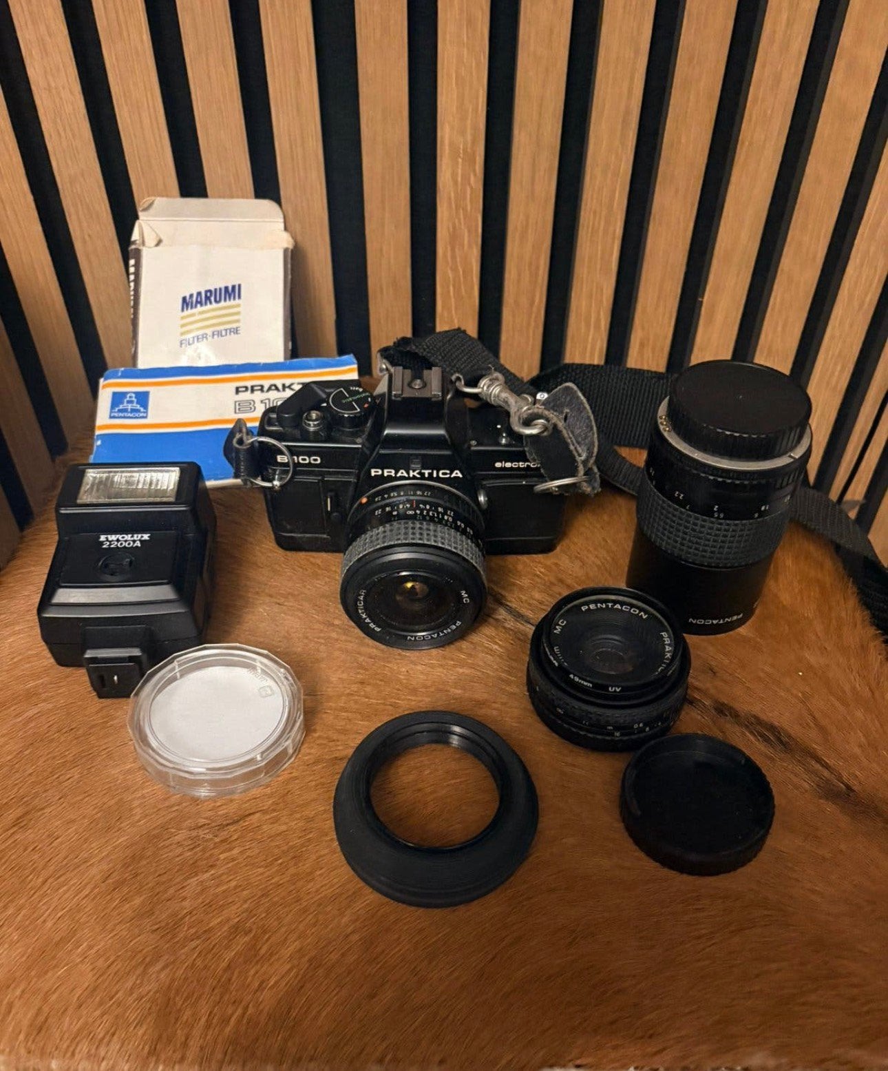 Vintage Praktica B100 Electronic 35mm Film Camera, Audio, Tv en Foto, Ophalen of Verzenden