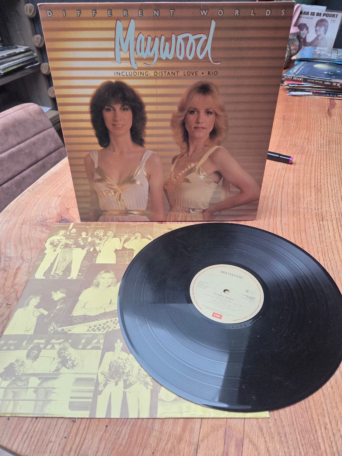 Maywood - Different Worlds LP (1981) Pop, Cd's en Dvd's, Vinyl | Pop, LP, Gebruikt, Pop, Ophalen of Verzenden