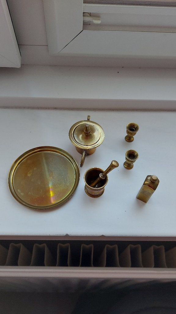 Koperen miniatuurtjes, Antiek en Kunst, Ophalen of Verzenden, Koper