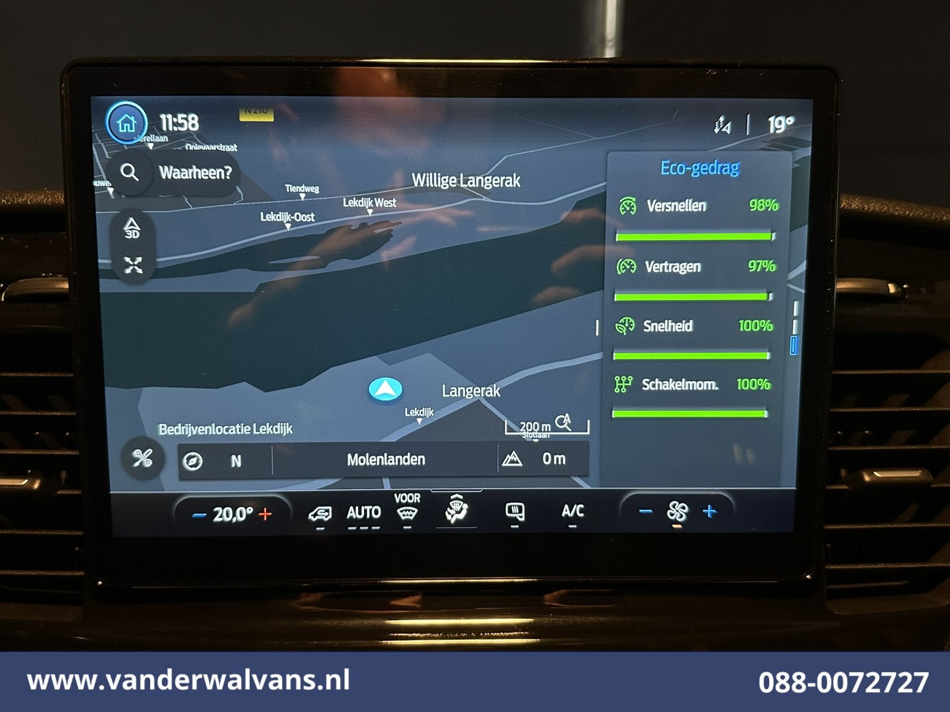 Ford Transit 2.0 TDCI 130pk L3H2 Euro6 Airco | Navigatie | I, Auto's, Bestelauto's, 2500 kg, Zwart, 11 km/l, Bedrijf