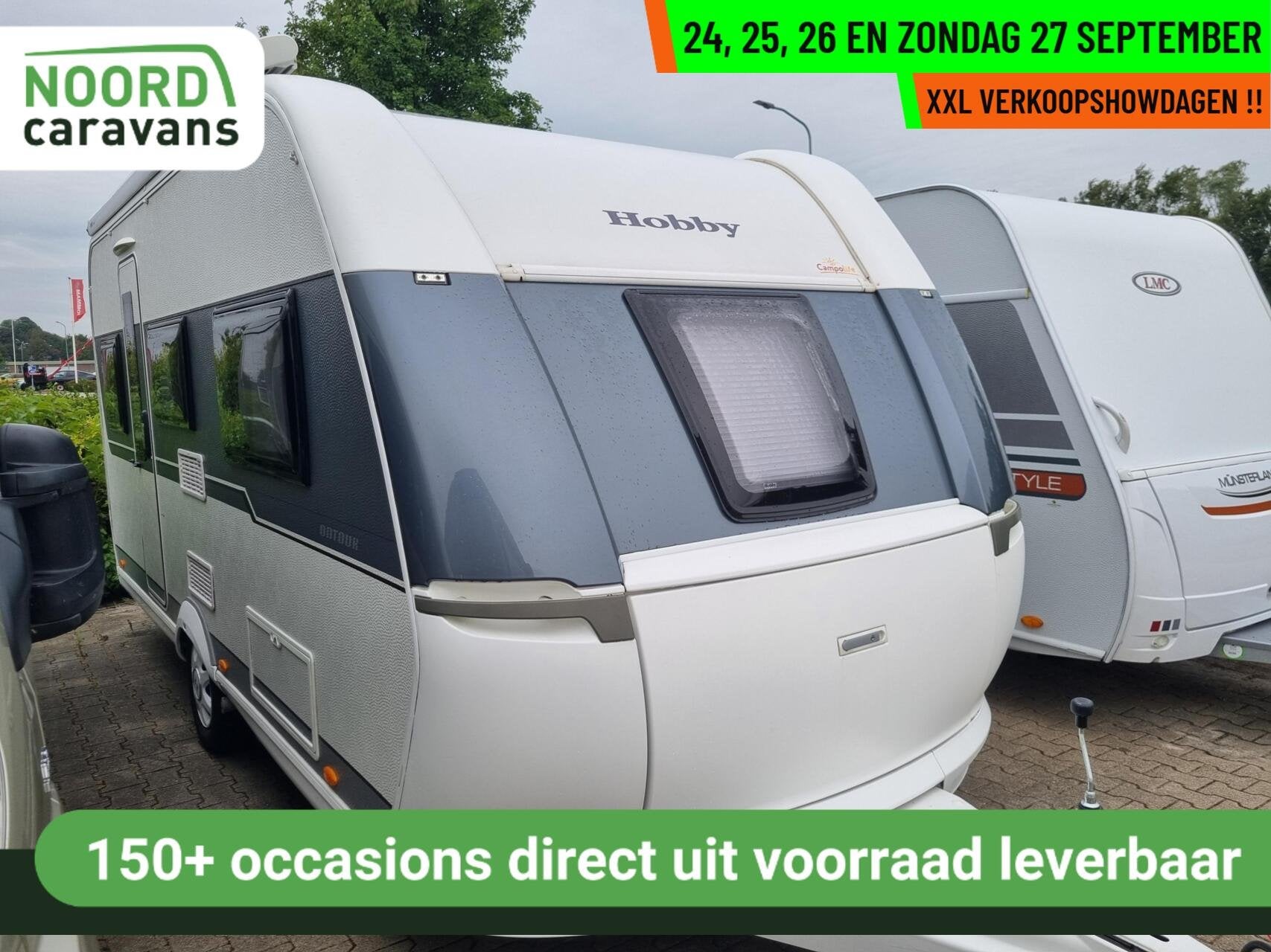 Hobby 470 - XXL VERKOOPSHOW 24,25,26 & 27 SEPT. 10-17 UUR, Rondzit, Hobby, Bedrijf, Hordeur