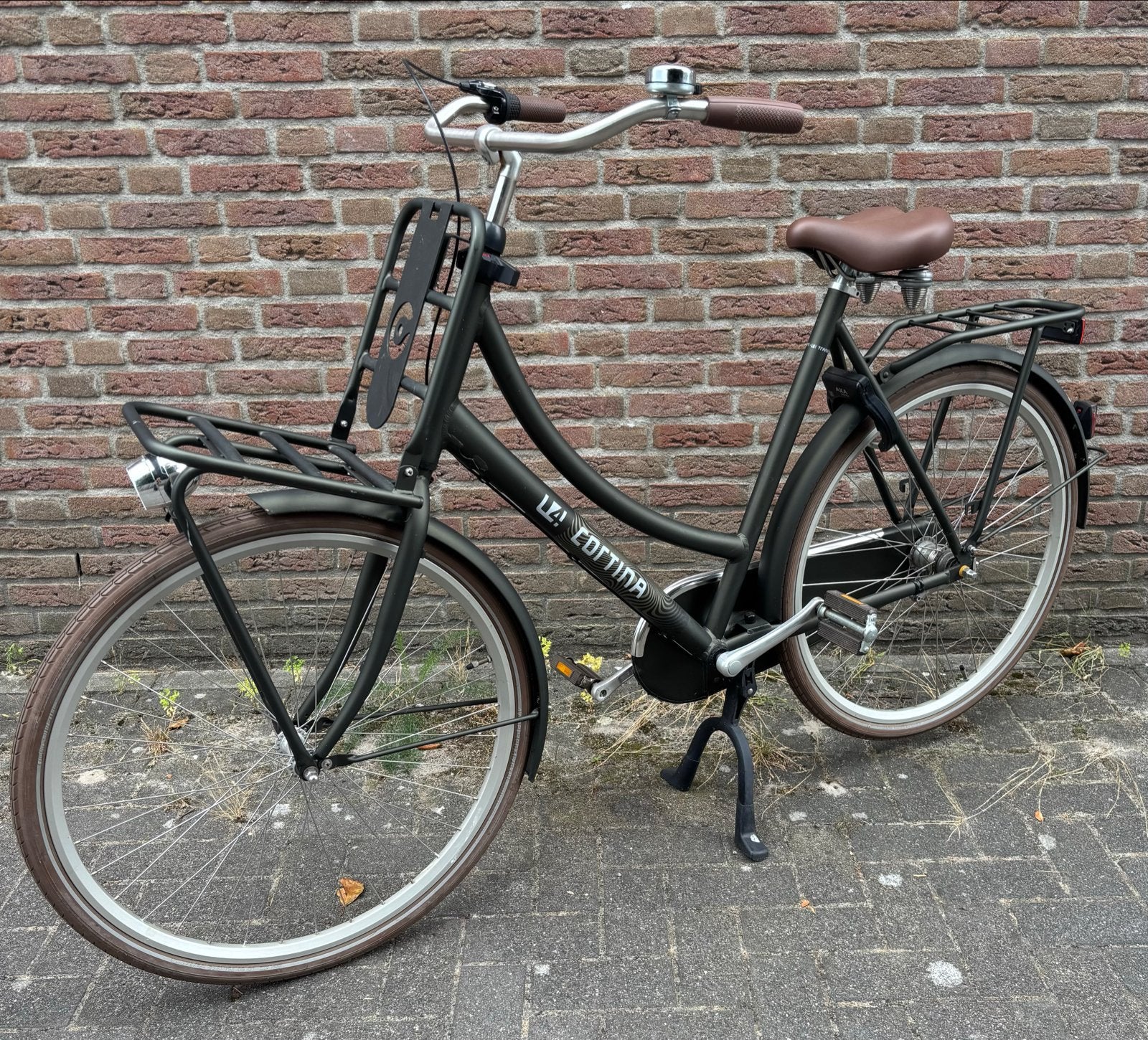 Cortina U4 Transportfiets 28inch framemaat 61, Fietsen en Brommers, Fietsen | Dames | Damesfietsen, Terugtraprem, Versnellingen