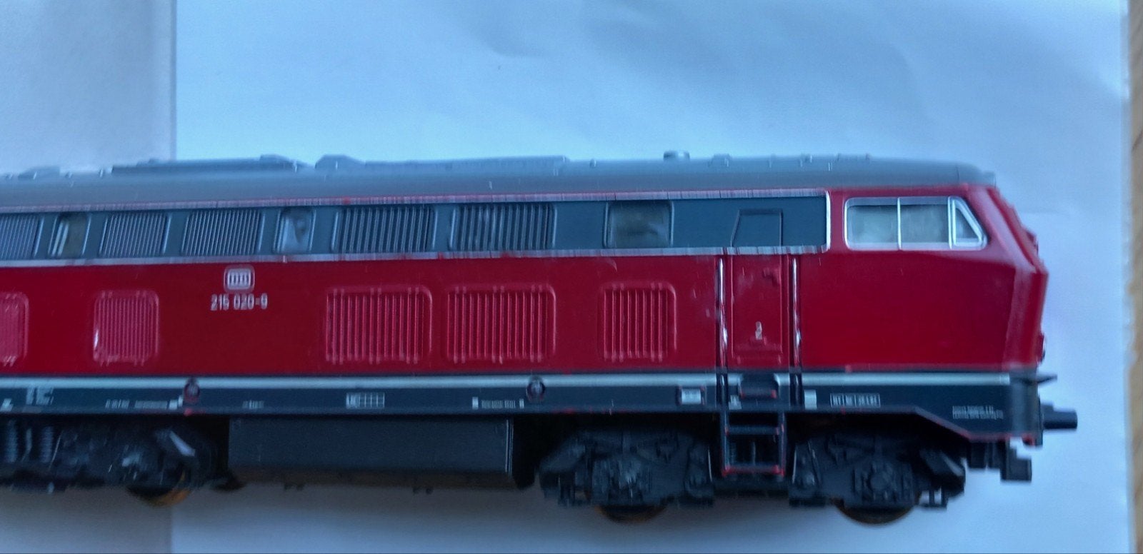 Te koop roco diesel lok  DB 215 020- 9 Gelijkstroom, Gebruikt, Verzenden, Roco, Analoog