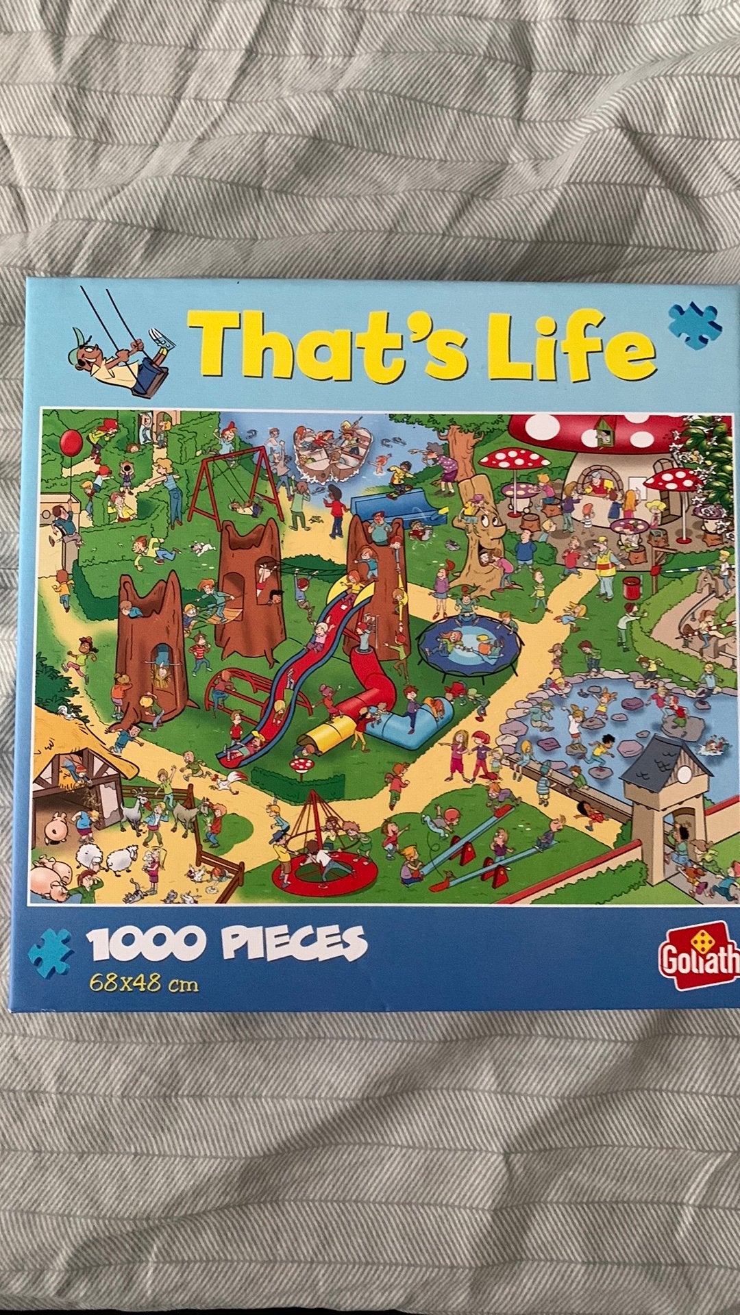 Puzzel De speeltuin 1000 stukjes That's life, Ophalen of Verzenden, 500 t/m 1500 stukjes, Nieuw
