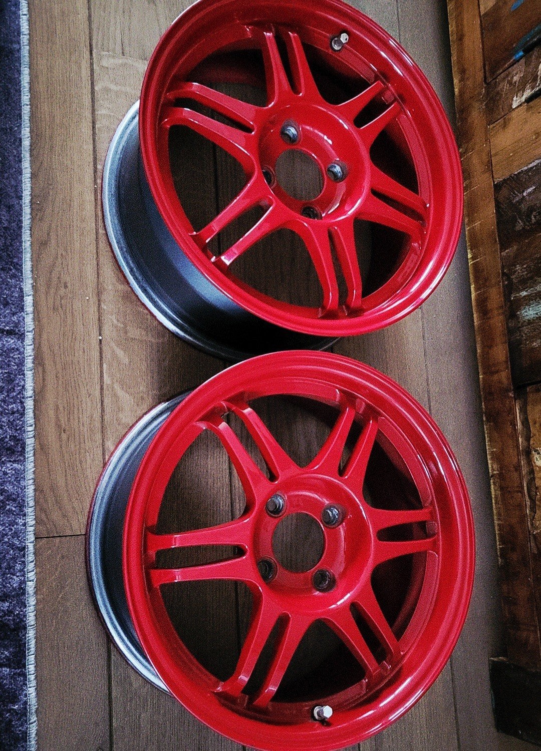 Crimson inc  Viper-R Velgen 15 inch 4x100 TWS forged, Auto-onderdelen, Gebruikt, 15 inch, Velg(en), Ophalen of Verzenden