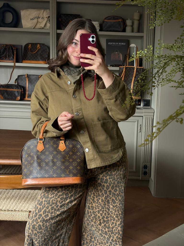 Louis Vuitton Alma PM, Ophalen of Verzenden, Gebruikt, Handtas