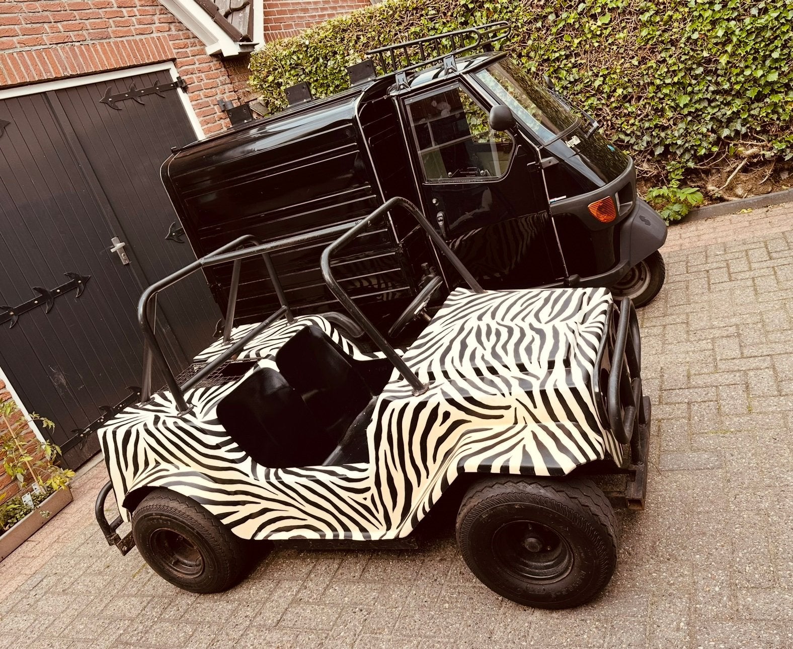 Verkeerspark Assen Jeepje met benzinemotor en kenteken