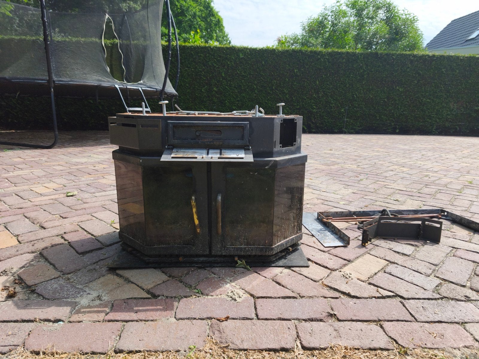 Barbas VHR-Hout Inbouwhaard, Ophalen, Gebruikt, Inbouwhaard, Houthaard