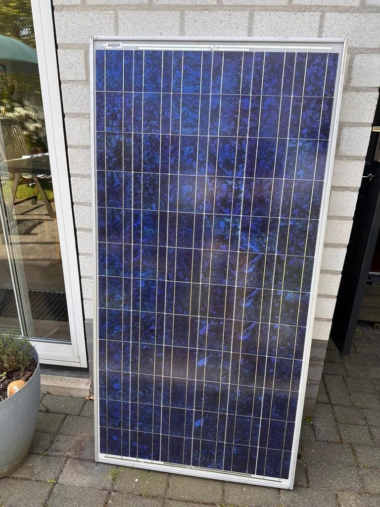 12V zonnepanelen 120Wp - boot, camping, off-grid, etc, Ophalen, Gebruikt, Paneel, 100 tot 200 wattpiek