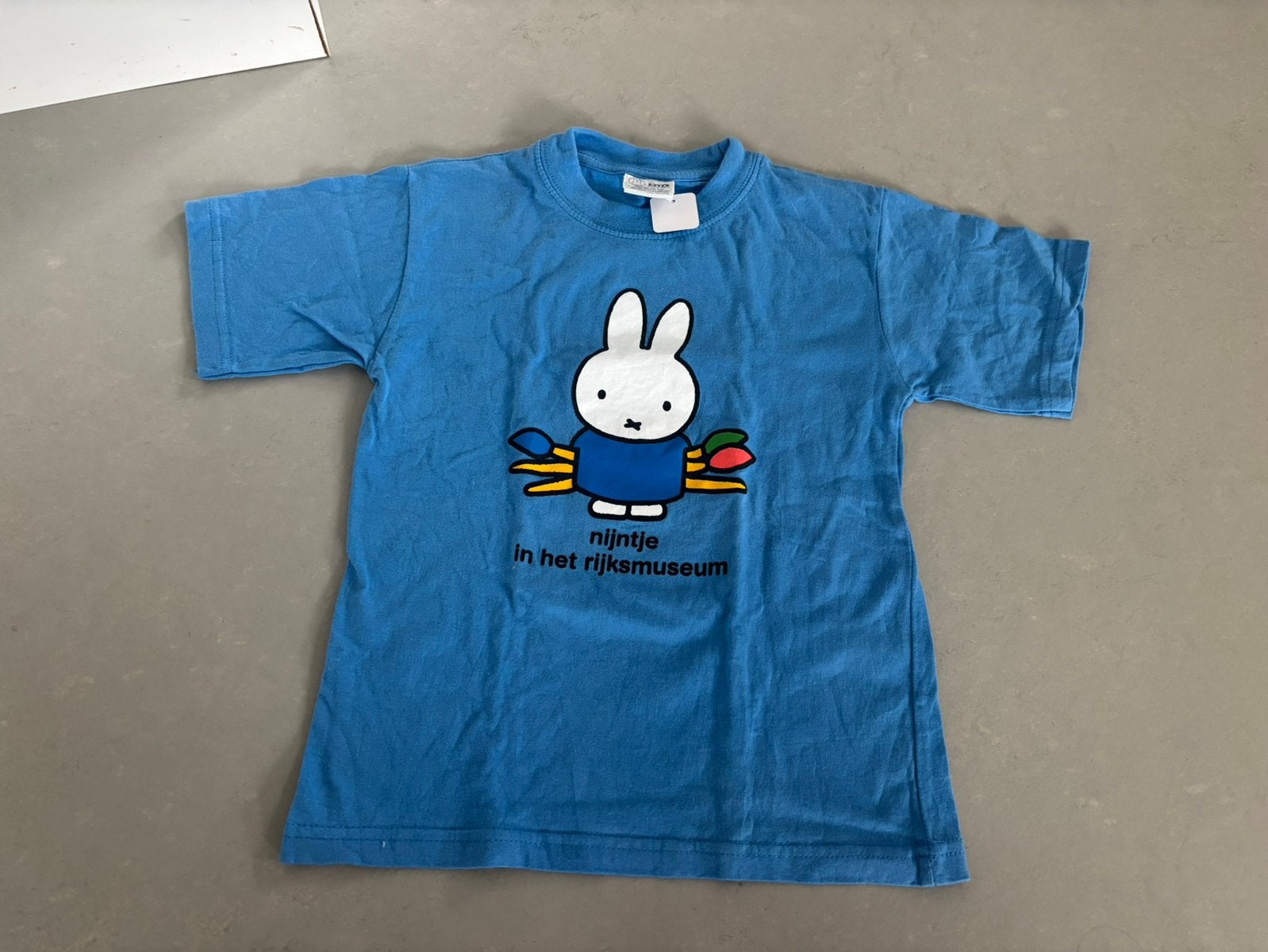 Nieuw: Blauw T-shirt 'Nijntje in het Rijksmuseum' (Maat 116), Ophalen of Verzenden, Nieuw, Jongen of Meisje