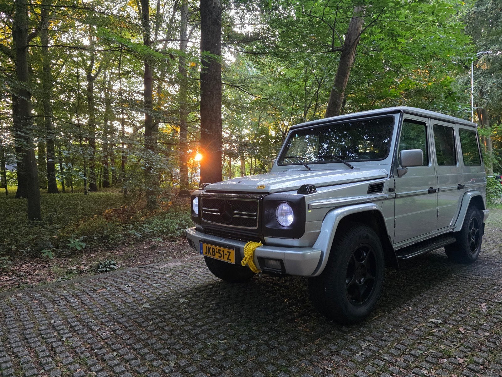 Mercedes G300TD | Wegenbelastingvrij | APK 2028 | Overlander, Auto's, Mercedes-Benz, Zwart, G-Klasse, 2800 kg, 23 km/l