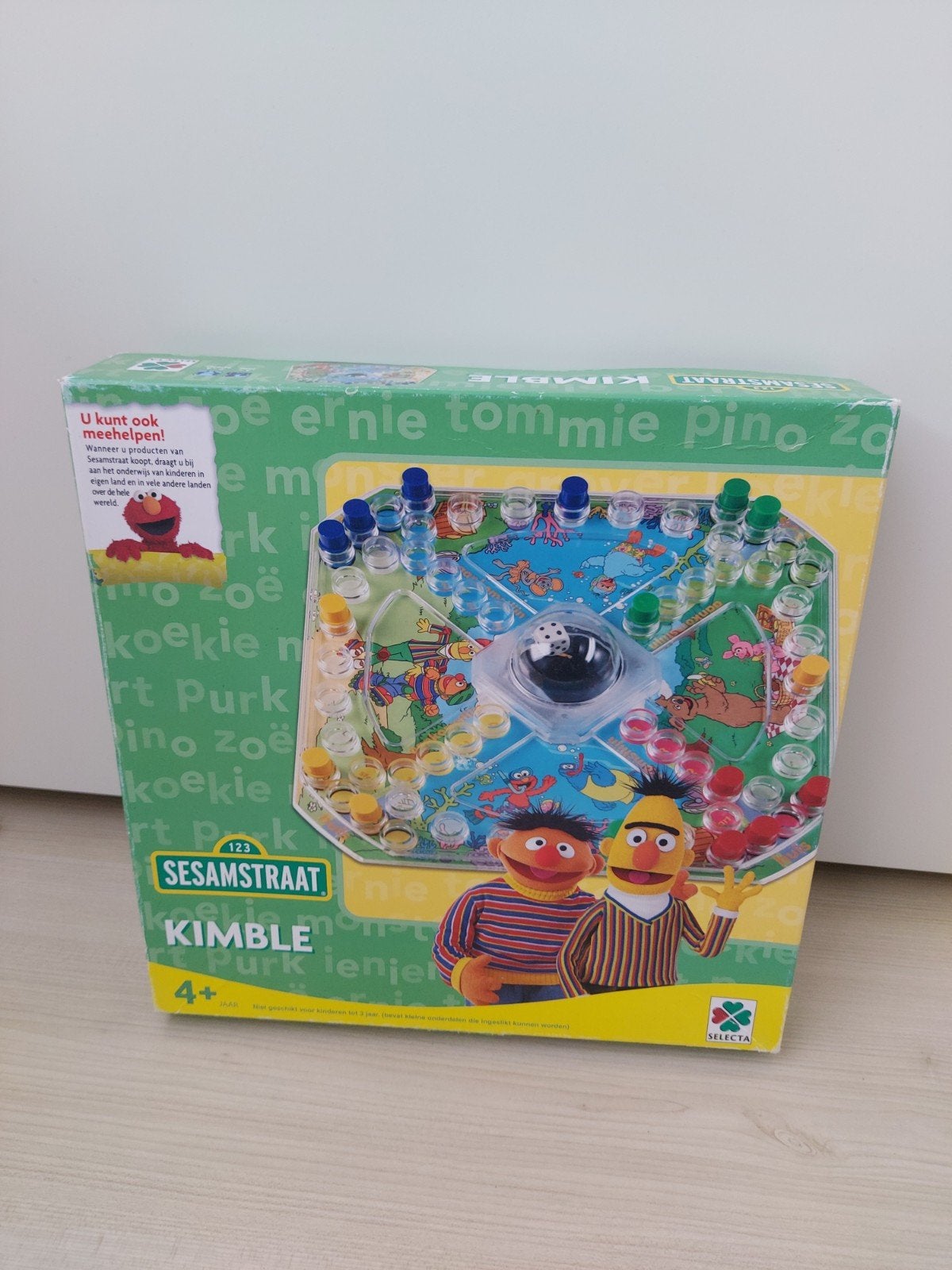 Sesamstraat Kimble bordspel, Ophalen, Gebruikt