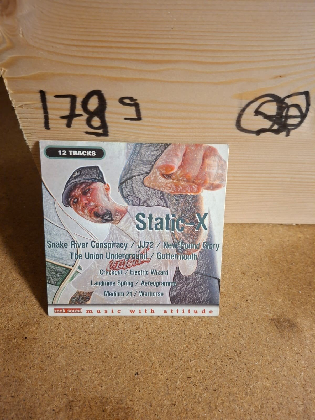 Static-X - Rock Sound Music With Attitude CD (12 Tracks), Ophalen of Verzenden, Gebruikt, Hardrock, Verzamelalbum