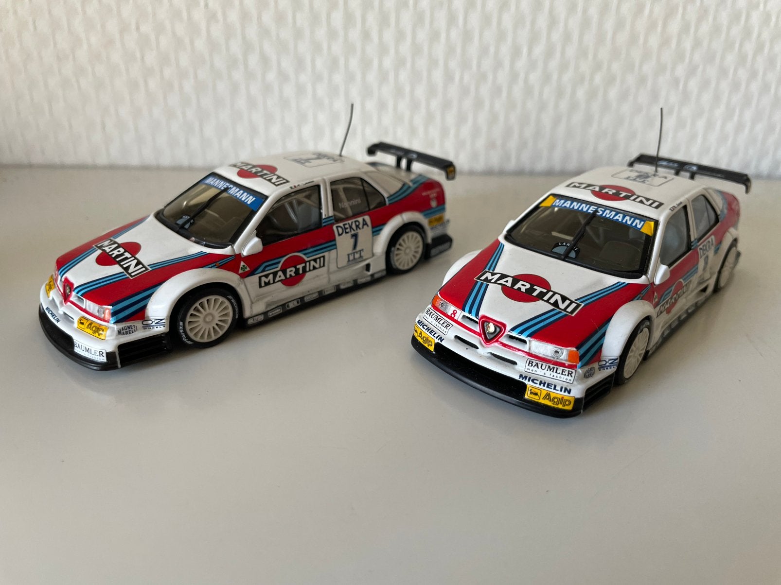 Minichamps Alfa Romeo 155 V6 TI, Ophalen of Verzenden, Zo goed als nieuw, Auto, MiniChamps