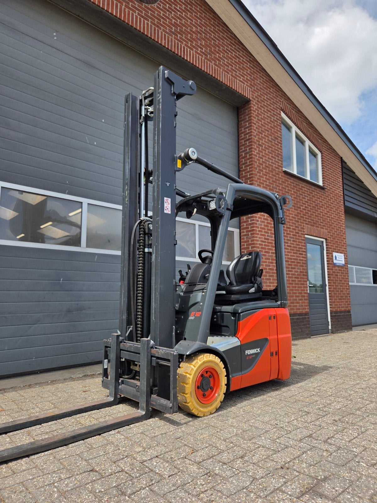 Heftruck Linde E12 Triplex Sideshift Freelift 6500 mm 2018, Fenwick Linde, Heftruck, Ophalen of Verzenden, 1000 tot 2000 kg