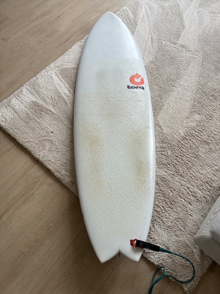 Torq Fish Surfboard 6,3, Watersport en Boten, Golfsurfen, Ophalen, Zo goed als nieuw, Shortboard, Met koord