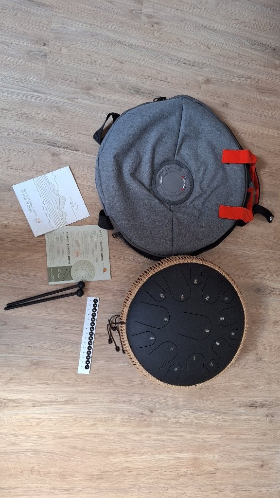 Steel Tongue Drum 15 tonen, Muziek en Instrumenten, Ophalen of Verzenden, Zo goed als nieuw, Overige merken