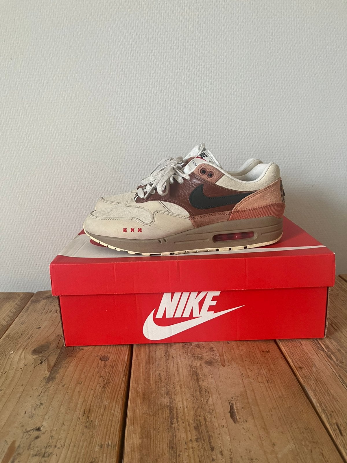 Nike Air Max 1 Amsterdam Citypack maat 43 perfecte staat, Overige kleuren, Ophalen of Verzenden, Sneakers of Gympen, Zo goed als nieuw