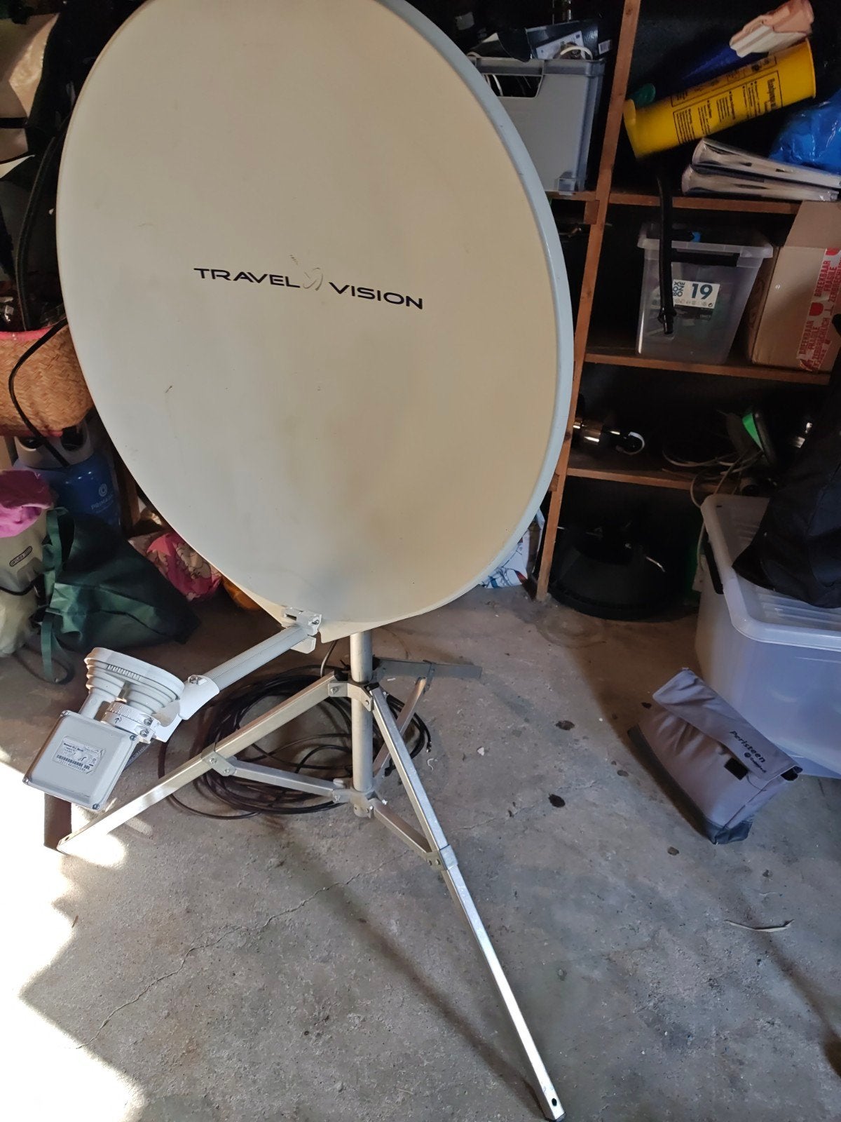 Travelvision R6 sateliet schotel, Ophalen, Niet werkend, (Schotel)antenne, Overige merken