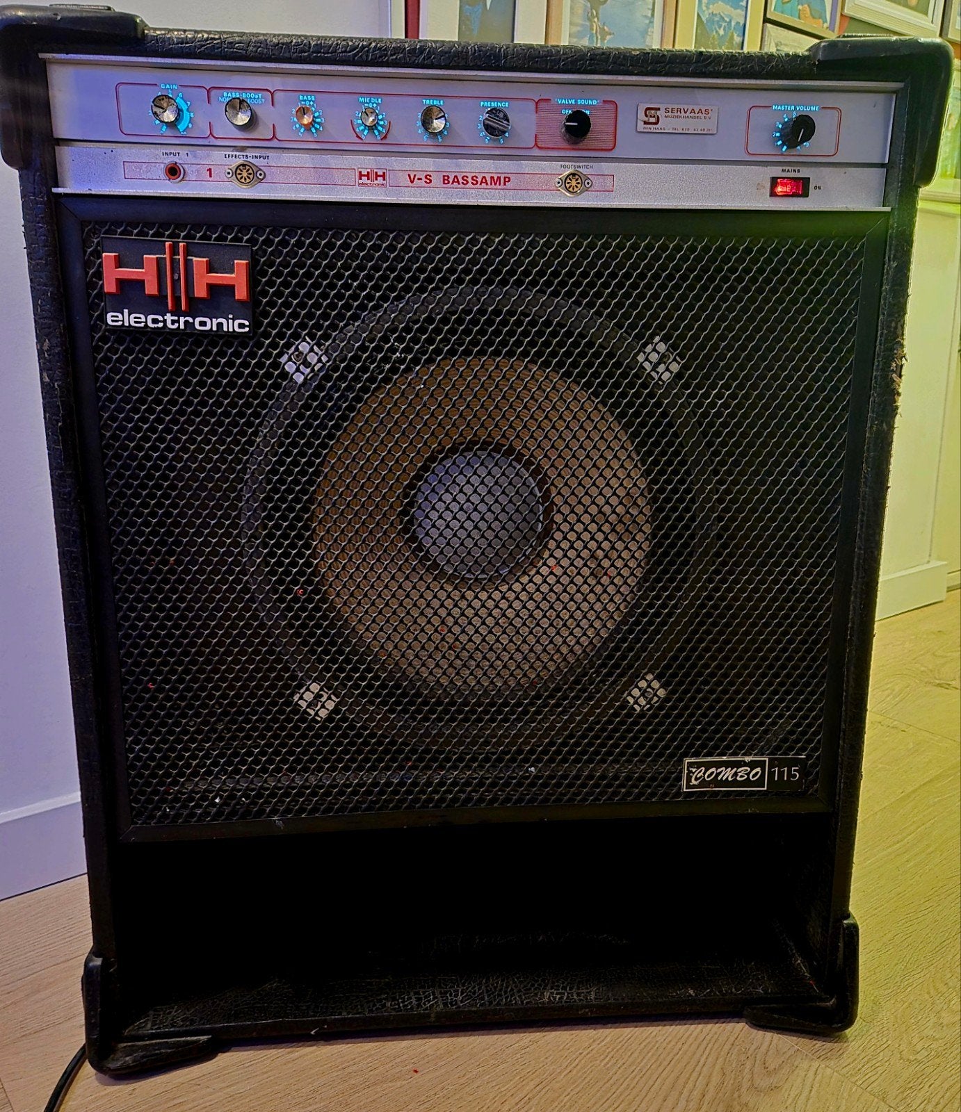HH bass amp 100 gitaarversterker, Muziek en Instrumenten, Ophalen, Gebruikt, Minder dan 500 watt, Overige typen