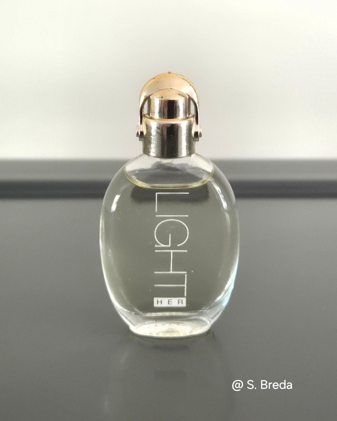 Trussardi - Light Her - Eau de Toilette miniatuur, Ophalen of Verzenden, Zo goed als nieuw, Miniatuur, Gevuld