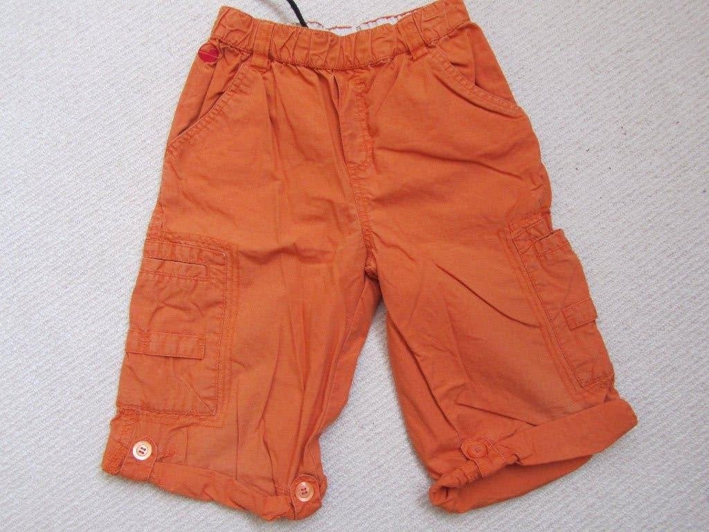 Oranje short / kniebroek 122, Ophalen of Verzenden, Gebruikt, Jongen, Broek