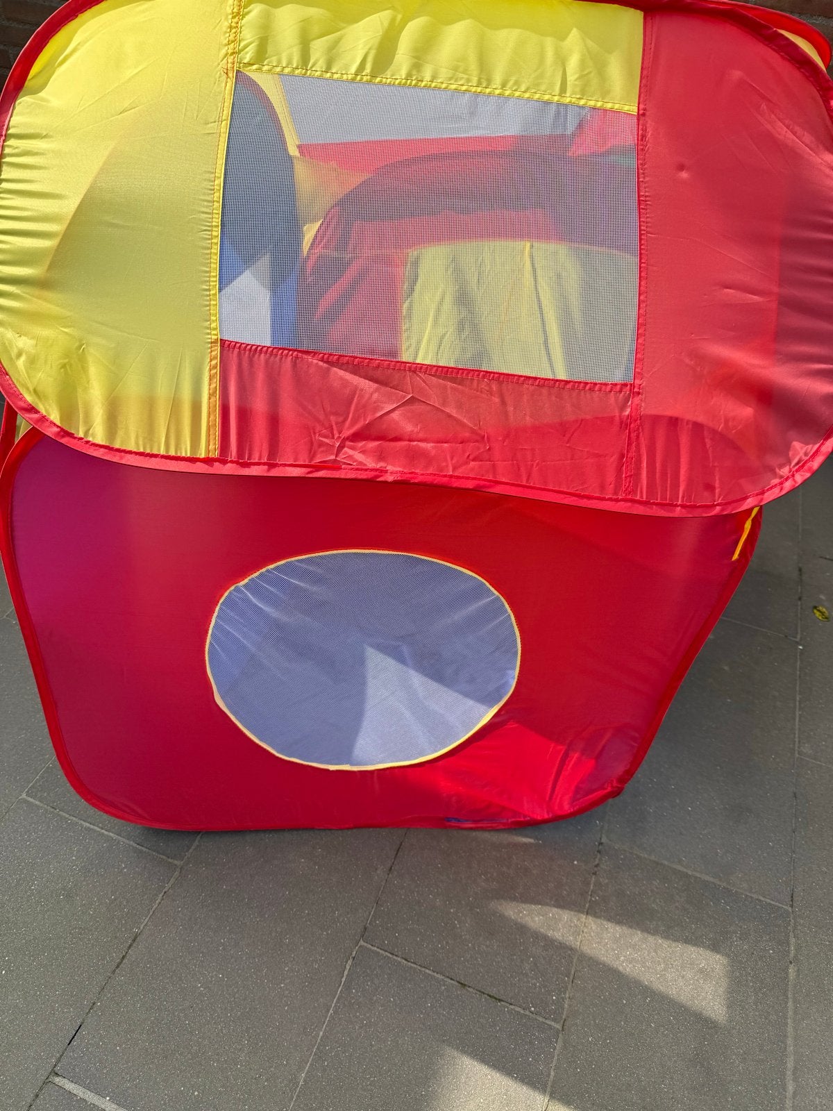 Kindertent / Ballenbak - Plezier voor Binnen en Buiten, Ophalen of Verzenden, Gebruikt, Overige materialen