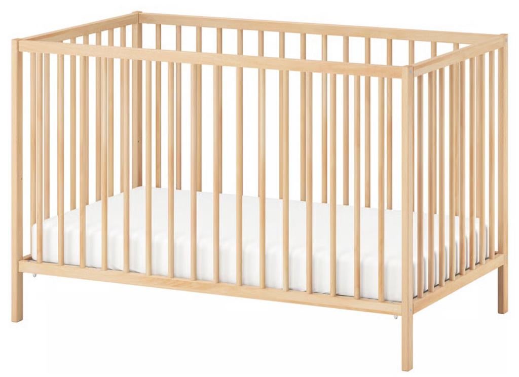 IKEA Sniglar Ledikant met matras, Ophalen, Gebruikt, 70 tot 85 cm, 140 tot 160 cm