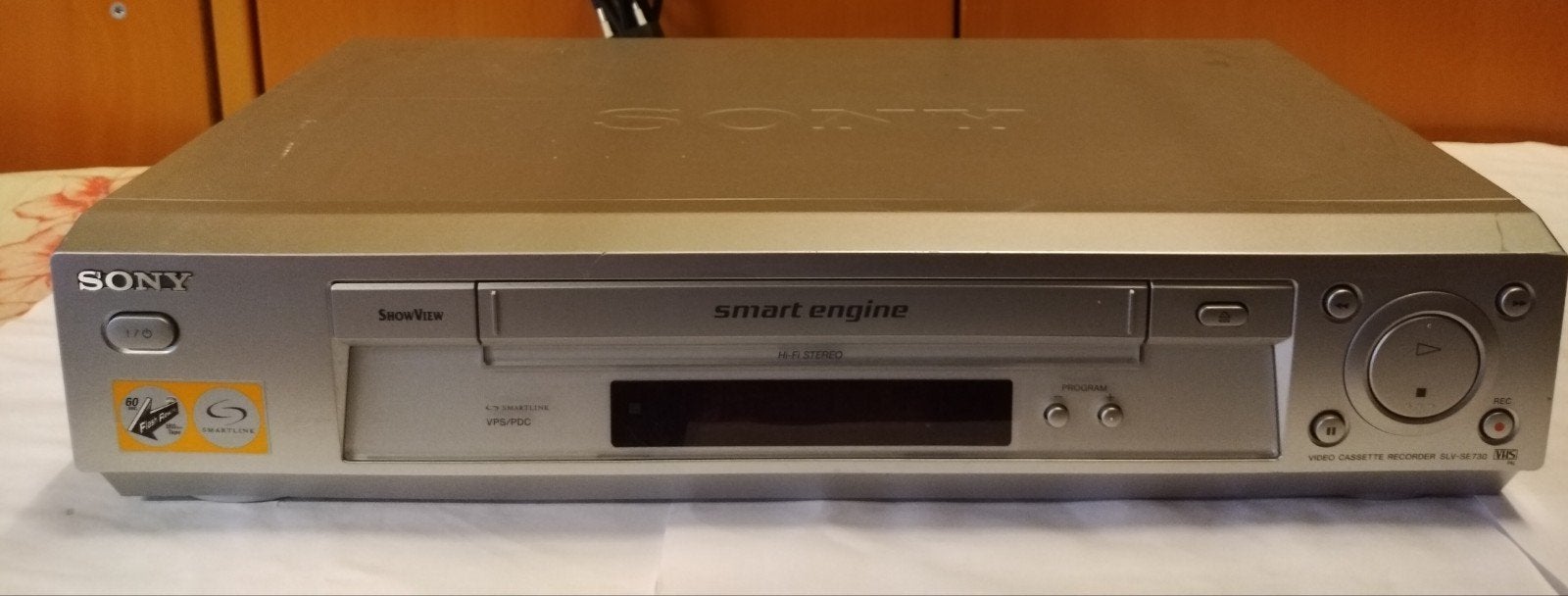 Sony SLV-SE730D VHS-speler/recorder met Smart Engine, Ophalen of Verzenden, Gebruikt, VHS-speler of -recorder