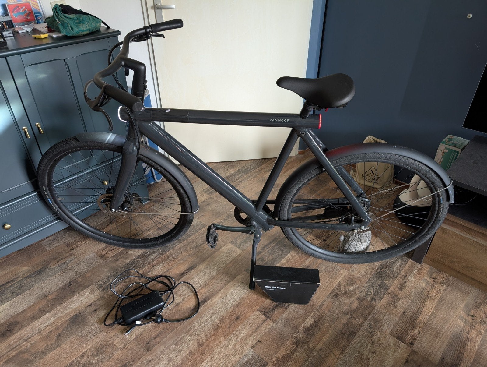 Vanmoof S2 elektrische, Fietsen en Brommers, Elektrische fietsen, Ophalen, Gebruikt, Vanmoof, 55 tot 59 cm