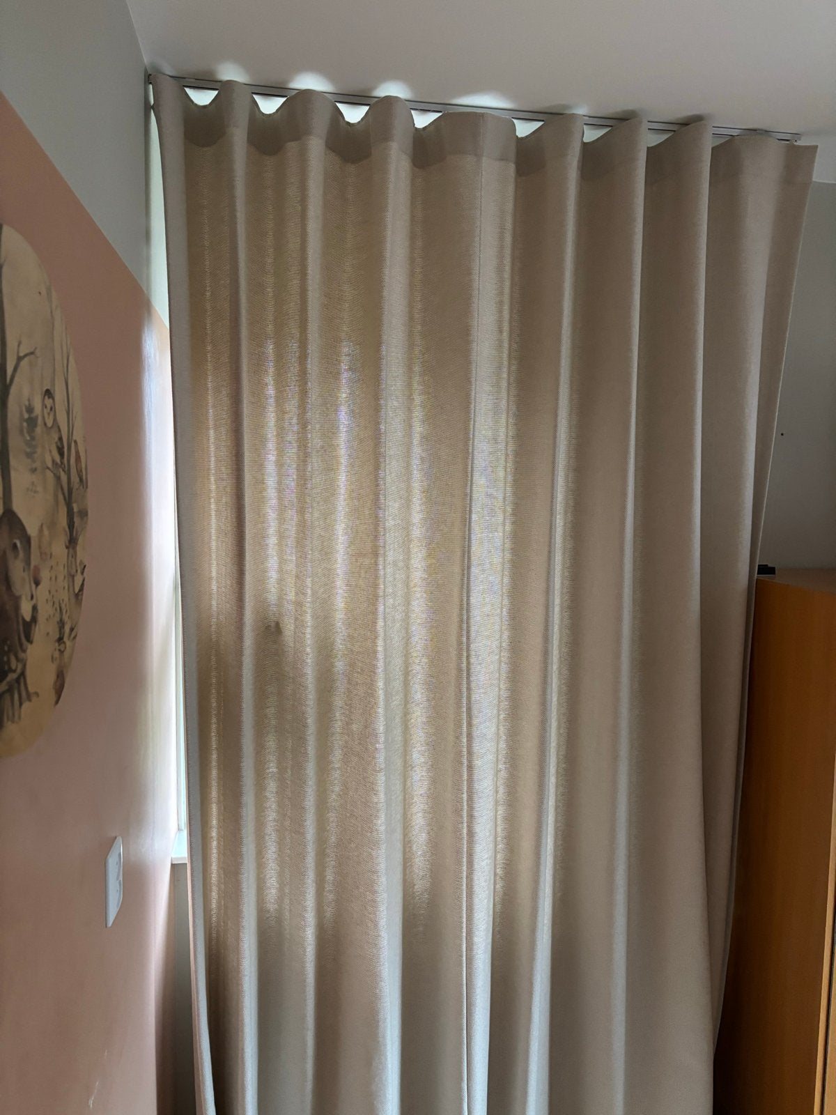 Wave gordijnen Kwantum 250x150 cm, Ophalen, Overige materialen, Gebruikt, Overige merken