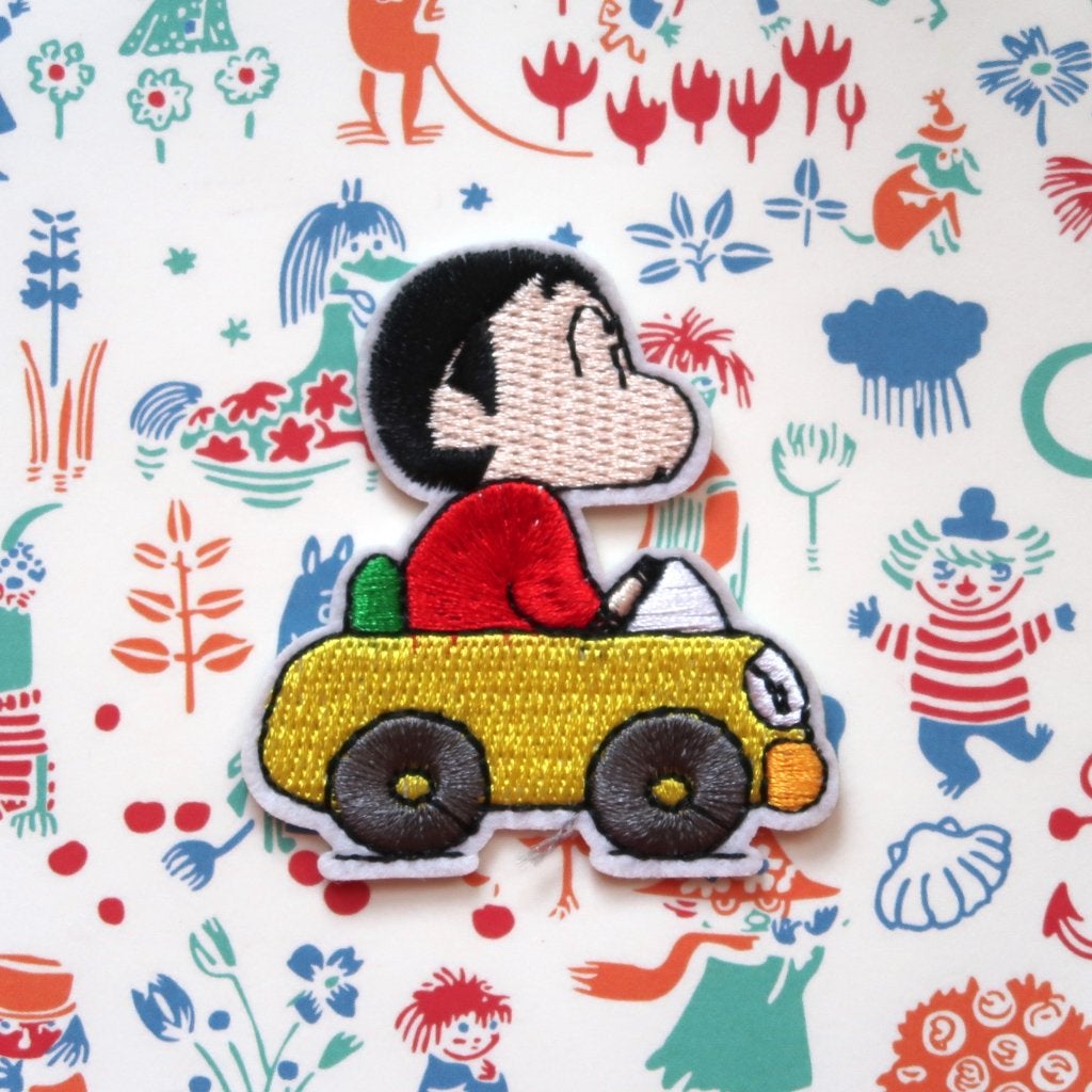 Crayon Shin Chan opstrijkplaatje patch badge embleem appliqu, Verzenden, Nieuw, Overige typen