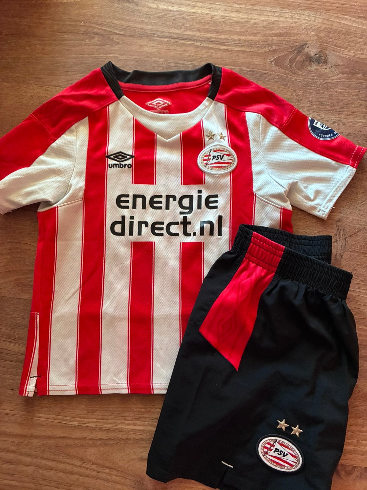 PSV shirt en broek, Maat XS of kleiner, Ophalen of Verzenden, Zo goed als nieuw, Shirt