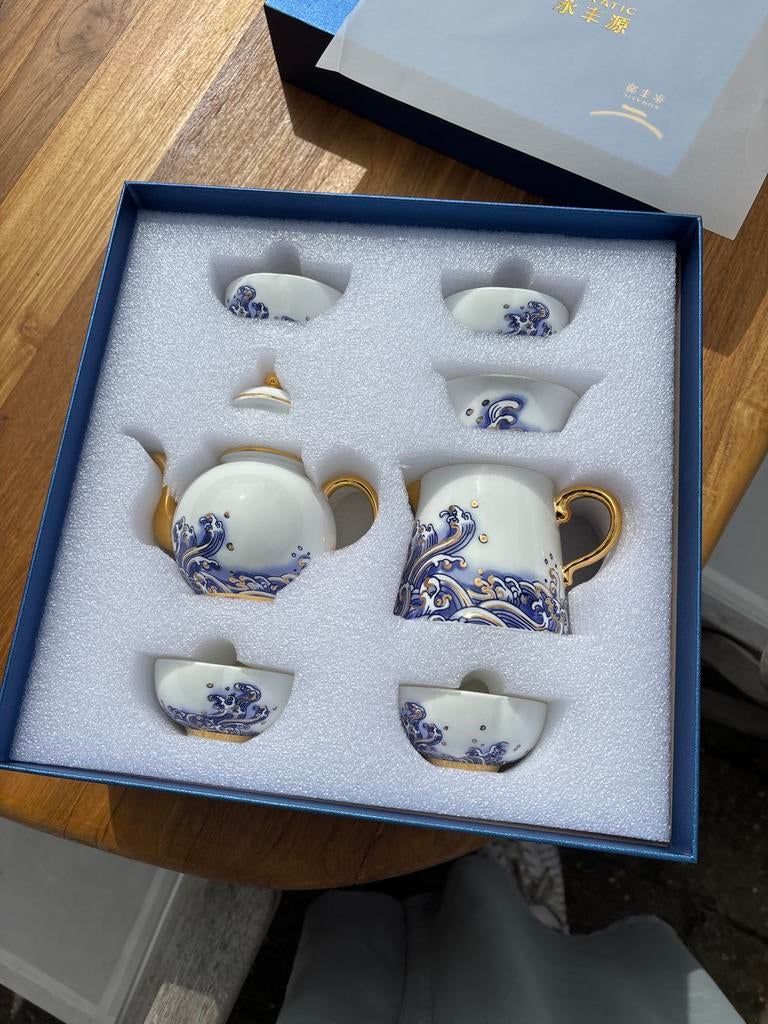 Nieuw Chinees porseleinen servies (4 personen), Ophalen of Verzenden
