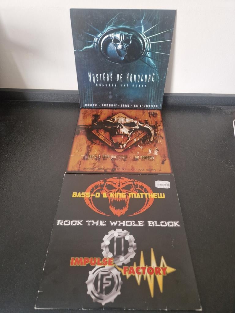 MOH hardcore gabber vinyl. Thunderdome early Bass-D Matthew, Verzamelen, Ophalen of Verzenden, Zo goed als nieuw