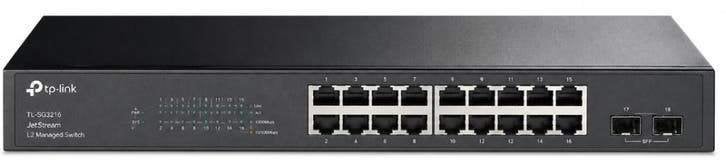 TP-Link TL-SG3216 JetStream 16Port Gigabit L2 Managed Switch, Ophalen of Verzenden, Gebruikt