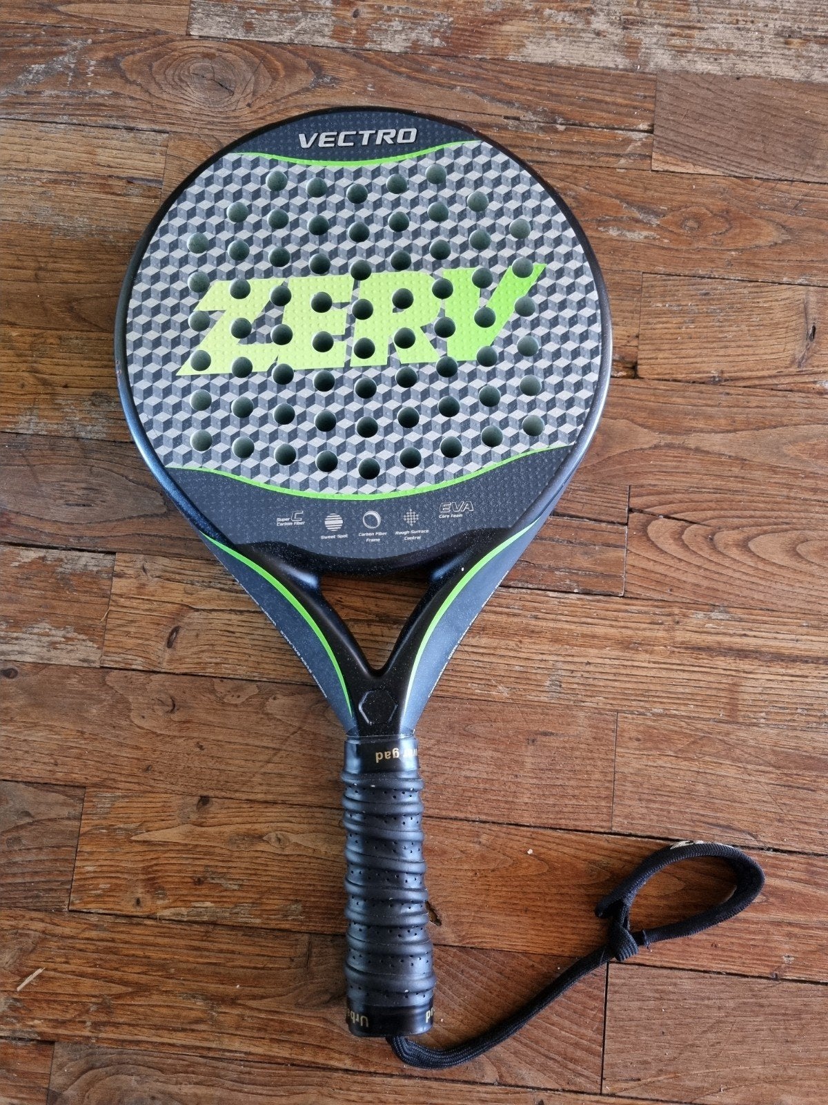 Vectro Zero Classic Padel Racket - Licht gebruikt, Sport en Fitness, Tennis, Ophalen, Gebruikt, Racket, Overige merken