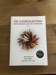 De Samenleving - kennismaking met de sociologie    15e druk, Boeken, Ophalen of Verzenden, Alpha, John Macionis, Bram Peper, Joanne van der Leun
