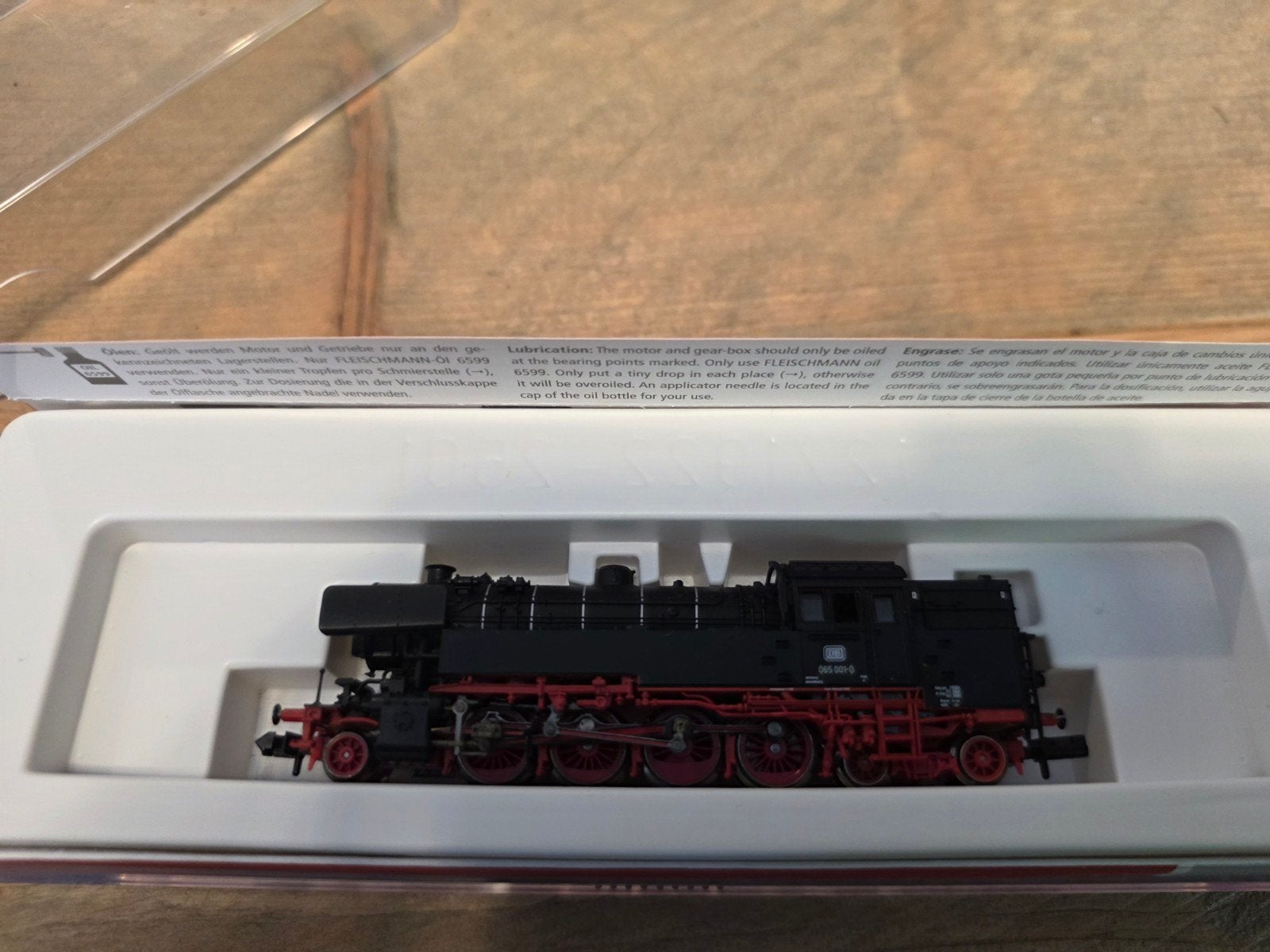 Fleischmann 706574 16bit digitaal sound  BR65 1:160, Fleischmann, Ophalen of Verzenden, Zo goed als nieuw, Gelijkstroom