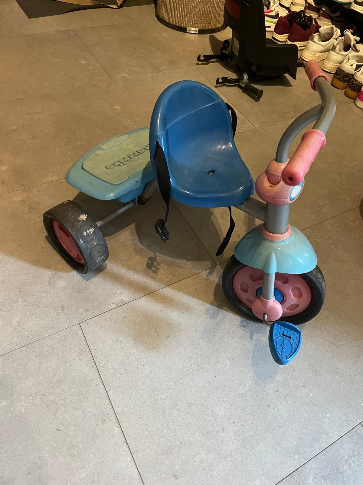 Trike met duwstang, Ophalen, Gebruikt, Overige typen