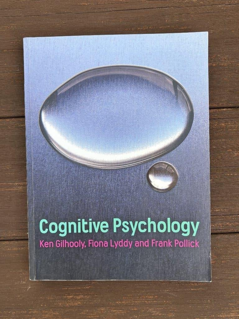Cognitive Psychology - Ken Gilhooly, et al., WO, Ken Gilhooly, Fiona Lyddy and Frank Pollick, Beta, Ophalen