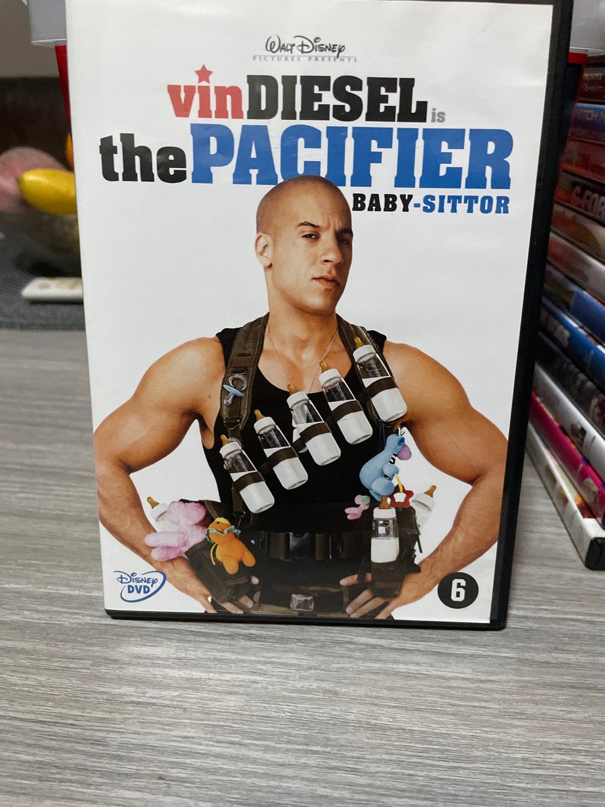The Pacifier - Vin Diesel (Disney DVD), Engels, Nederlands, Ophalen of Verzenden, Zo goed als nieuw